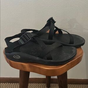 Chaco Black Adjustable Sandals